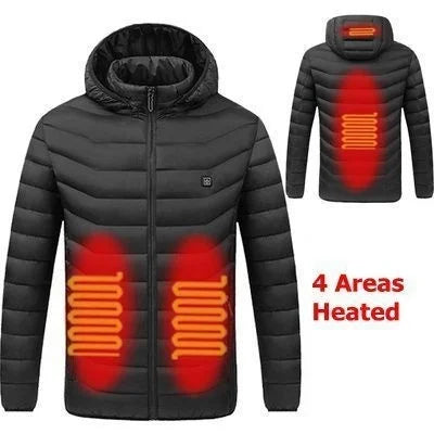 21 Areas Heated Jacket Mens Jacket Waterproof Heating Jacket Men Warm Winter Jackets For Men Parkas Coat Heated Vest Tactical